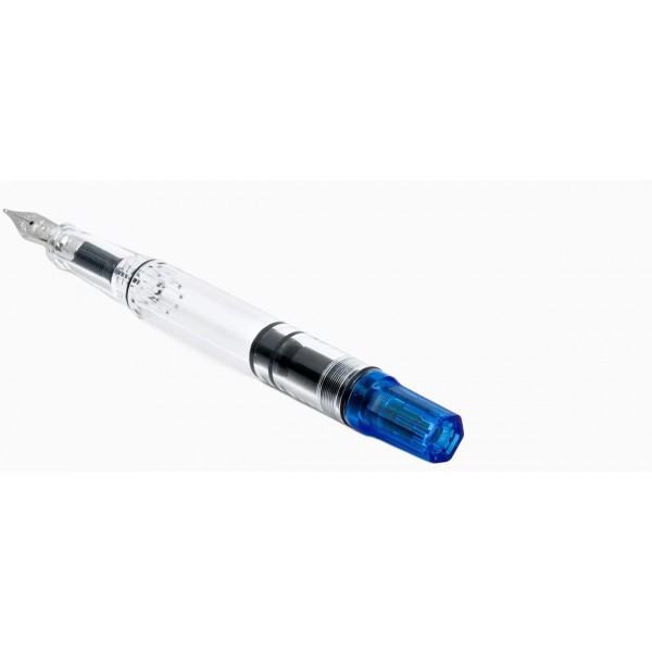 Twsbi Eco Trans Blue Füllfederhalter M 투명 블루