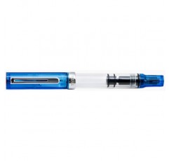 Twsbi Eco Trans Blue Füllfederhalter M 투명 블루