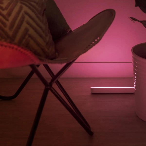 Philips Hue Play LED 테이블 램프, 흰색 - 확장 1개 | 모니터 또는 TV용 백라이트