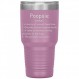 Poopsie 명사 텀블러 30Oz - 12가지 색상 - 제품군 정의 - Poopsie 정의 텀블러 - Poopsie를 위한 진공 텀블러 선물 - Poopsie 선물 - 뚜껑이 있는 진공 텀블러(밝은 보라색)