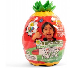 Ryan's World: Island Adventures - 미스터리 파인애플 에그 | Ryan의 섬 모험을 발견하십시오 | 수집 가능한 Ryan의 세계 서프라이즈 장난감 | 3세 이상 싱글용