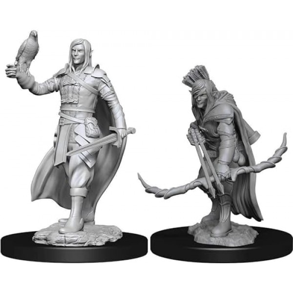 D&D Nolzur의 놀라운 미니어처: 엘프 레인저 남성