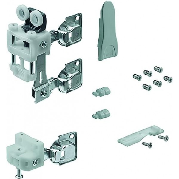Underpass가 없는 Wingline L 기본 피팅 피팅 측면: 오른쪽 자동 잠금: 포함 버전: 당겨서 이동 Silent - HETTICH