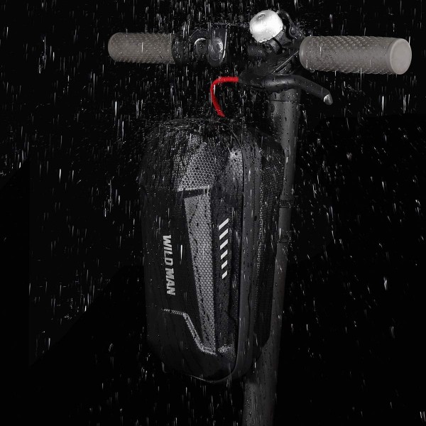 Reyzauyr E 스쿠터 액세서리, E 스쿠터 가방, 스쿠터 가방 전면 튜브 가방, 대형 핸들 가방, 방수, 전기 스쿠터용 전면 가방 Xiaomi MI Mijia M365/M365 Pro/Sedway ES/Ninebot/Folding Eva