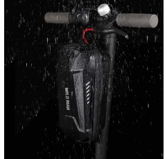 Reyzauyr E 스쿠터 액세서리, E 스쿠터 가방, 스쿠터 가방 전면 튜브 가방, 대형 핸들 가방, 방수, 전기 스쿠터용 전면 가방 Xiaomi MI Mijia M365/M365 Pro/Sedway ES/Ninebot/Folding Eva