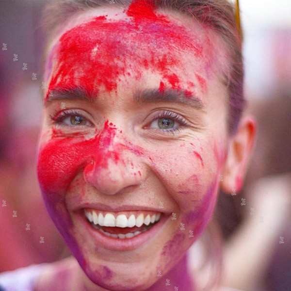 FestOfColor 25팩 - 100g 각 홀리 파우더 홀리 컬러 파우더 성별 공개 베이비 샤워 Rangoli Diwali 사진용 연기 Nature Color Wars Rainbow Party Festivals