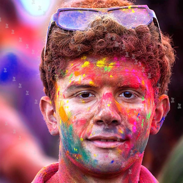 FestOfColor 25팩 - 100g 각 홀리 파우더 홀리 컬러 파우더 성별 공개 베이비 샤워 Rangoli Diwali 사진용 연기 Nature Color Wars Rainbow Party Festivals