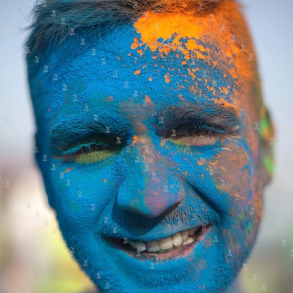 FestOfColor 25팩 - 100g 각 홀리 파우더 홀리 컬러 파우더 성별 공개 베이비 샤워 Rangoli Diwali 사진용 연기 Nature Color Wars Rainbow Party Festivals