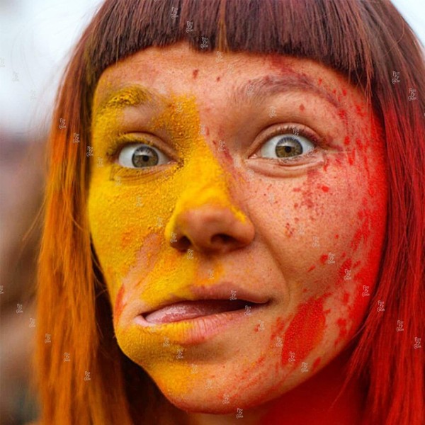 FestOfColor 25팩 - 100g 각 홀리 파우더 홀리 컬러 파우더 성별 공개 베이비 샤워 Rangoli Diwali 사진용 연기 Nature Color Wars Rainbow Party Festivals