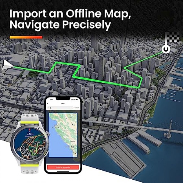 GPS, 피트니스 트래커, 음악, 심박수 모니터, 수면 모니터, Alexa 내장, 운동, 달리기, 마라톤, 스포츠 라운드를 위한 14일 이상의 배터리 수명을 갖춘 Amazfit Cheetah 스마트 