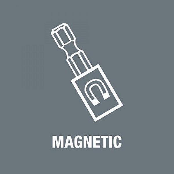 Wera - 5053459001 육각형 899/4/1 스테인레스 스틸 슬리브, 범용 비트 홀더 1/4 x 100mm