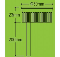 Trango 5개의 울트라 플랫 5와트 3단계 디밍이 가능한 LED 모듈 5TGMOCWSD 6000K 일광 백색으로 GU10 및 MR16 할로겐 램프 교체용, 매입형 조명, 천장 스포트라이트, 매입형 스포