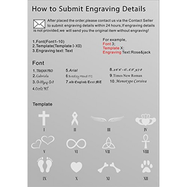 JewelryWe 남성용 목걸이, 스테인레스 스틸 클래식 크로스 펜던트, 22인치 체인, 실버/골드/블랙, 무료 각인, 스테인레스 스틸