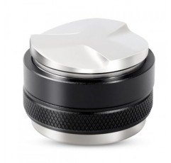 53.3mm 커피 분배기 및 탬퍼, 54mm Breville Portafilter에 적합한 듀얼 헤드 커피 레벨러, 조절 가능한 깊이 6MM 에스프레소 핸드 탬퍼…