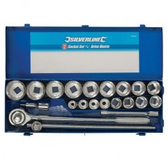 Silverline 633663 소켓 세트 3/4