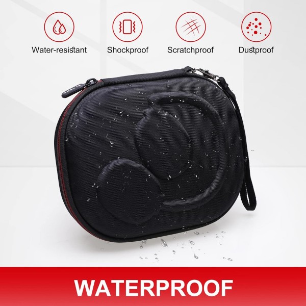 JBL LIVE 650BTNC, 500BT, 660NC 또는 JBL Tune 710BT, 660NC, 510BT 헤드폰용 L LTGEM 하드 케이스 휴대용 여행용 케이스(케이스만) 주황색