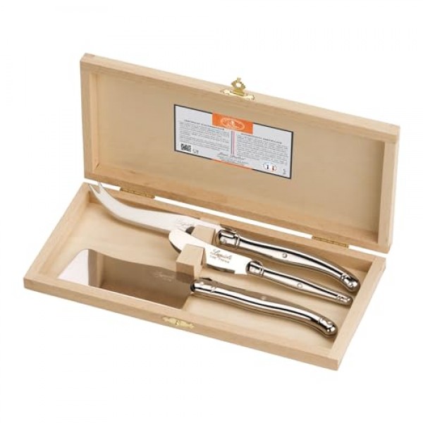 Jean Dubost 3피스 치즈 세트 스테인리스 스틸