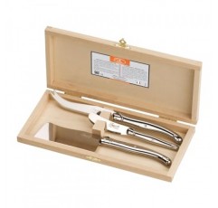 Jean Dubost 3피스 치즈 세트 스테인리스 스틸