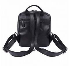 TUSC Cordelia 여성용 프리미엄 가죽 백팩, 세련된 데이팩, 24 x 27 x 9 cm