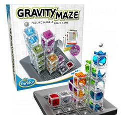 8세 이상의 소년 소녀를 위한 ThinkFun Gravity Maze Marble Run 두뇌 게임 및 STEM 장난감: 올해의 장난감 상 수상