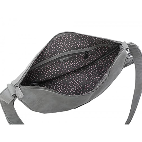 Fritzi aus Preussen 여성용 Fritzi35 빈티지 458 락 크로스 백, N, Rock