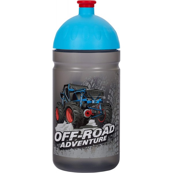 ECO 물병 0.5L * Made IN EU * 어린 이용 Healthy Bottle®, BPA 프리, 프탈레이트 없음, 깨지지 않는 내구성 및 Sympa! (몬스터 트럭)