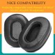 TaiZiChangQin 양피 가죽 이어 패드 메모리 폼 쿠션 이어 패드 교체 파이오니어 SE-MS5T MS7BT MS9BN 헤드폰과 호환 가능