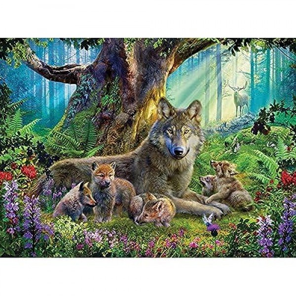 Ceaco - 늑대 - 숲의 늑대 - 1000피스 직소 퍼즐