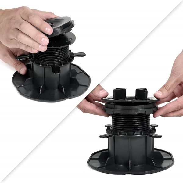 Trevendo 범용 받침대에 적합한 Trevendo 셀프 레벨링 헤드 25개 팩(0% - 7% 기울기 보정)