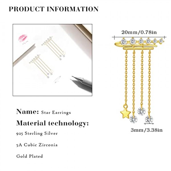 ZIPPICE 스터드 귀걸이 여성을위한 925 스털링 실버 귀걸이 저자 극성 귀걸이 여성을위한 보석 선물 십대 여성 소녀 어머니