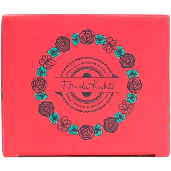 Grupo Erik 머그 Frida Kahlo | Alas pa Volar를 모티브로 한 커피 컵 | 330ml 용량의 커피 머그 | 화이트 찻잔 | 커피잔 Frida Kahlo | 아아 볼라