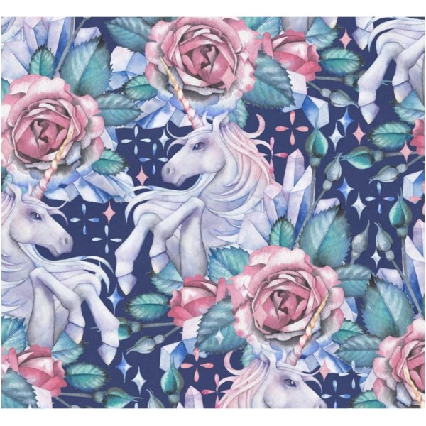 isaoa Unicorns and Roses Vignettes 스테인레스 스틸 물병 진공 플라스크 보온병 누출 방지 진공 절연 보온병 뜨거운 커피 또는 차가운 차용 이중 벽 병 (500ml