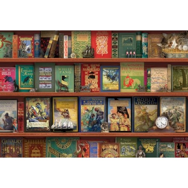 Cobble Hill 2000 피스 퍼즐 - 모험 스토리타임 - 샘플 포스터 포함