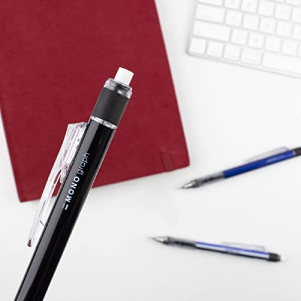 톰보우 53112 MONO 그래프 샤프펜슬, 블랙, 1팩