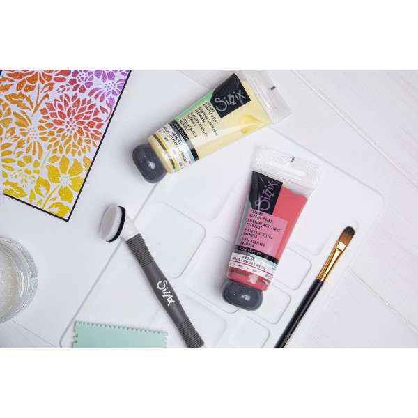 Sizzix Effectz 크리미 매트 아크릴 페인트 히비스커스 60ml