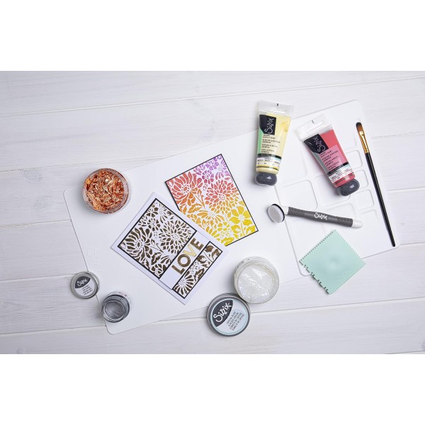 Sizzix Effectz 크리미 매트 아크릴 페인트 히비스커스 60ml