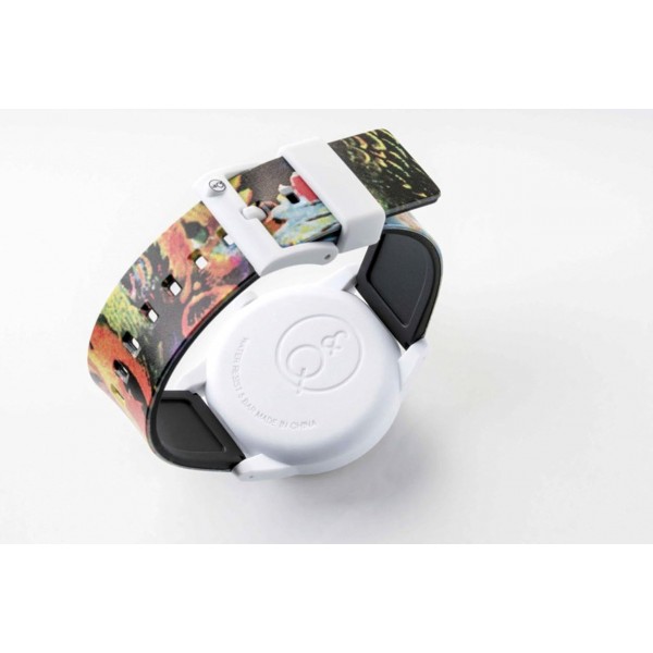 Q&Q SmileSolar The Spice Designs Limited Collection 꽃무늬 RP00J026Y Powered by Solar