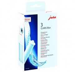 Jura 71312 Claris 정수 필터, 3개 팩, 파란색