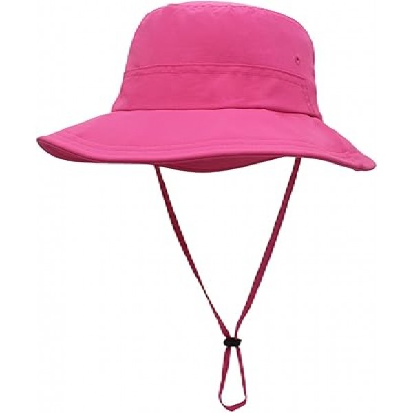 Connectyle 여성용 나일론 버킷 태양 모자 방수 여름 해변 모자 UPF 50+