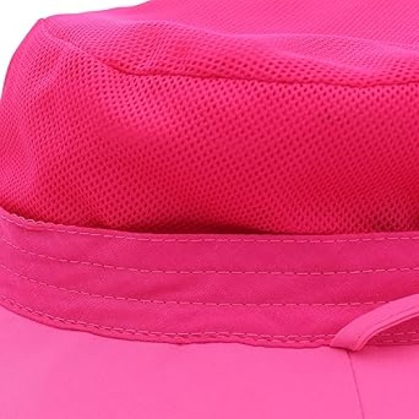 Connectyle 여성용 나일론 버킷 태양 모자 방수 여름 해변 모자 UPF 50+