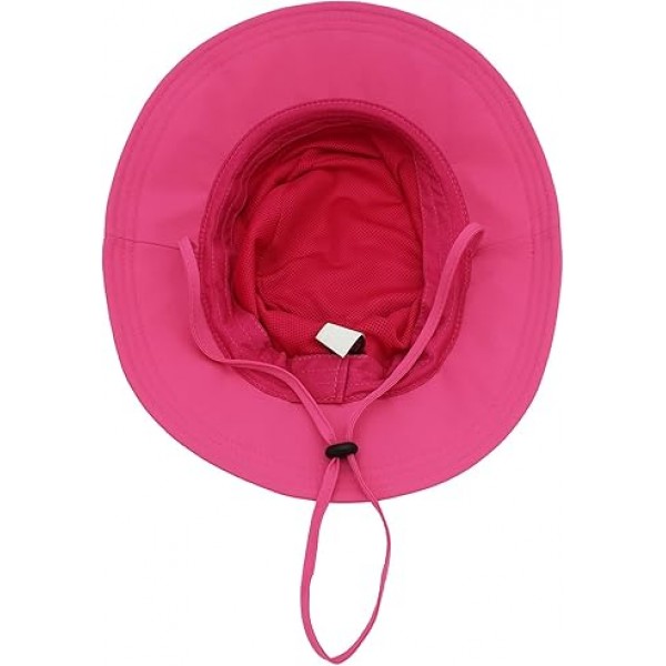 Connectyle 여성용 나일론 버킷 태양 모자 방수 여름 해변 모자 UPF 50+