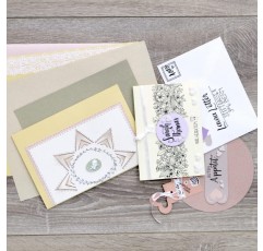 ARTOZ 15x 공예 카드 DIN A4 - 색상: 너도밤나무(밝은 회색/밝은 갈색) - 21 x 29.7cm - 216g/m² - 접힌 부분이 없는 단일 카드 - 두꺼운 공예 용지 - Green-Line 시리즈 15x A4 공예 상자