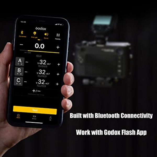 Godox XProII XProII-S Sony TTL 무선 송신기 2.4G HSS 1/8000S Bluetooth 연결용 XProIIS 플래시 트리거, Sony 카메라용 새로운 핫슈 잠금 대형 스크린 트리거(XPro Xpro-S 업그레이드)