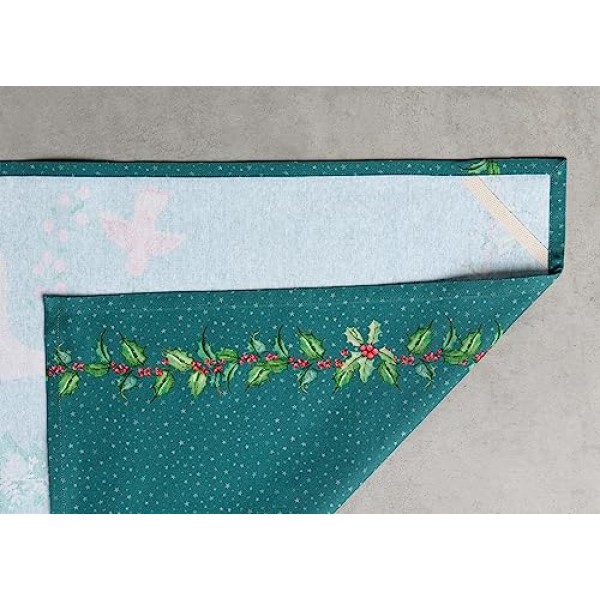 Maison d' Hermine Hygge 크리스마스 100% 면 다용도 주방 타월 3개 세트 | 바 타월 | 추수감사절/크리스마스(50cm x 70cm)