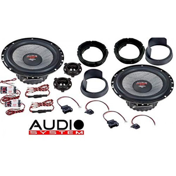 오디오 시스템 Xfit VW Golf 6 EVO 2 스피커와 호환 가능 165mm 2-Way Golf 6 Compo 시스템과 호환 가능