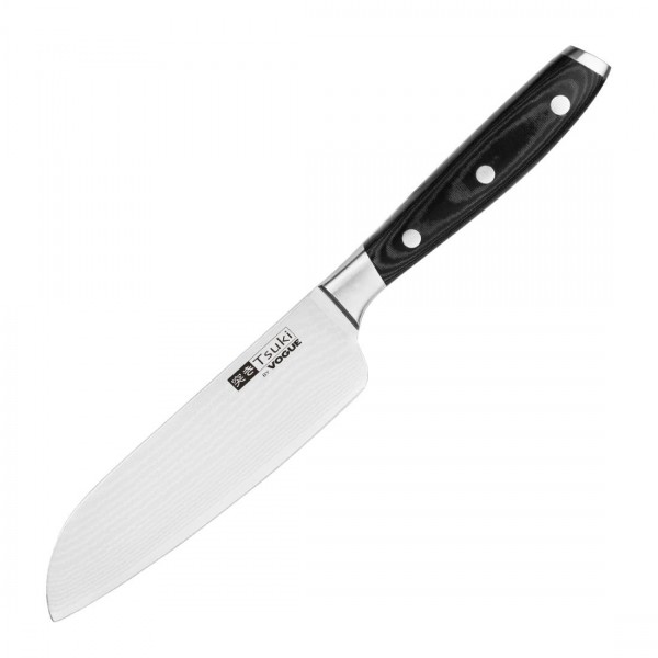 Vogue 11933 Tsuki Series 7 Santoku Knife - 5, Silver