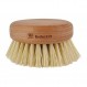 Redecker 원형 마사지 브러시, 탐피코 섬유 강모 및 기름칠한 너도밤나무, 직경 3인치, 독일산