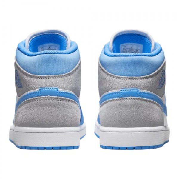 조던 남성 에어 1 미드 SE DX9276 100 유니버시티 블루/그레이 - 사이즈 9.5