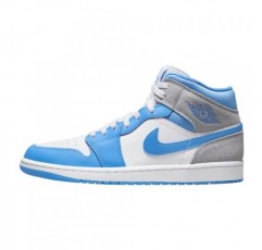 조던 남성 에어 1 미드 SE DX9276 100 유니버시티 블루/그레이 - 사이즈 9.5