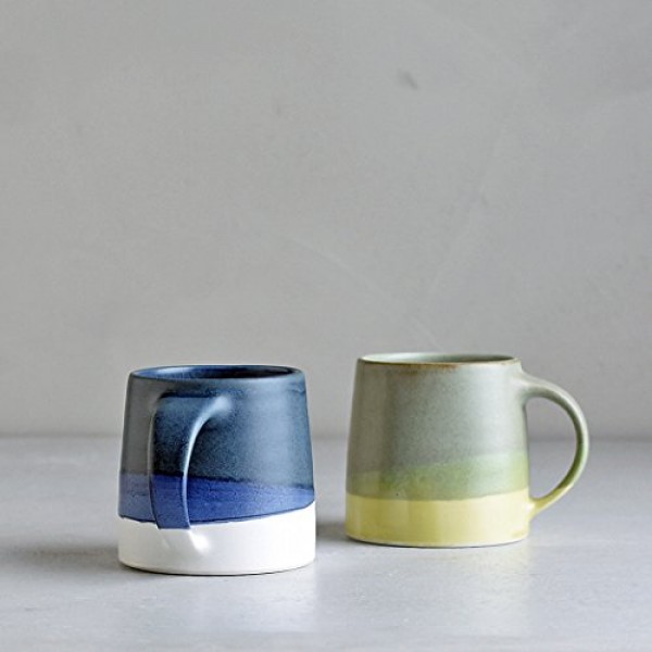 KINTO SCS-S03 20750 머그, 4.3 fl oz (110 ml), 화이트 x 핑크 베이지, 전자레인지 및 식기세척기 사용 가능